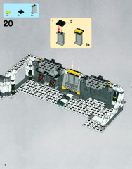 LEGO 7879 instructions page 40 – build guide