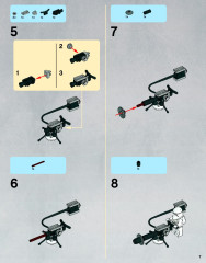 LEGO 7879 instructions page 7 – build guide