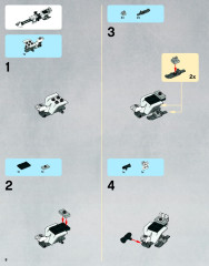 LEGO 7879 instructions page 8 – build guide