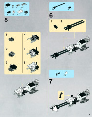 LEGO 7879 instructions page 9 – build guide