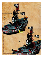 LEGO 7880 instructions page 6 – build guide