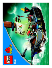 LEGO 7881 instructions page 1 – build guide