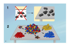 LEGO 7884 instructions page 2 – build guide