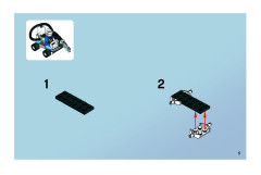 LEGO 7884 instructions page 5 – build guide