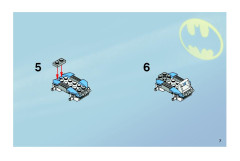 LEGO 7884 instructions page 7 – build guide