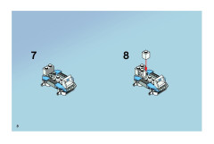 LEGO 7884 instructions page 8 – build guide