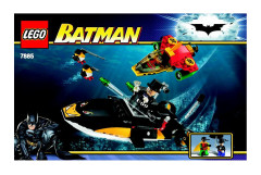 LEGO 7885 instructions page 1 – build guide