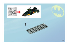 LEGO 7885 instructions page 21 – build guide
