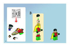 LEGO 7885 instructions page 4 – build guide