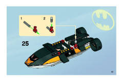 LEGO 7885 instructions page 45 – build guide