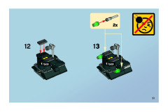 LEGO 7885 instructions page 51 – build guide