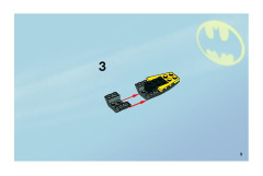 LEGO 7885 instructions page 9 – build guide