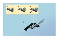LEGO 7886 instructions page 11 – build guide