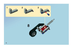 LEGO 7886 instructions page 14 – build guide