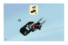 LEGO 7886 instructions page 18 – build guide