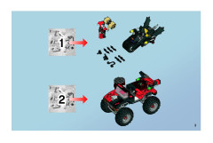 LEGO 7886 instructions page 3 – build guide