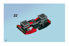 LEGO 7886 instructions page 42 – build guide