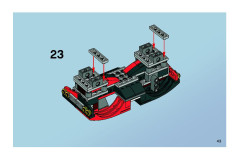 LEGO 7886 instructions page 43 – build guide