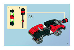 LEGO 7886 instructions page 45 – build guide