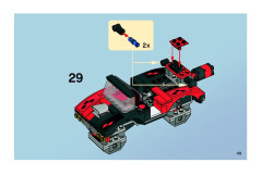 LEGO 7886 instructions page 49 – build guide