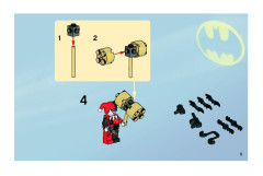 LEGO 7886 instructions page 5 – build guide