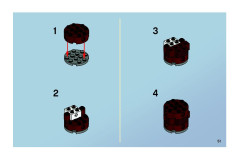 LEGO 7886 instructions page 51 – build guide