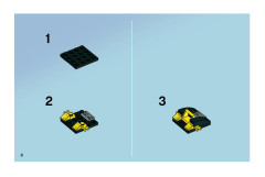 LEGO 7886 instructions page 6 – build guide