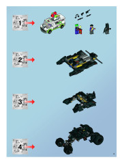 LEGO 7888 instructions page 3 – build guide