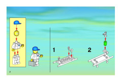 LEGO 7890 instructions page 2 – build guide
