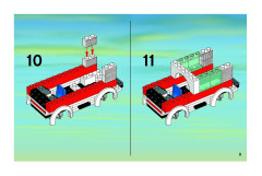 LEGO 7890 instructions page 9 – build guide