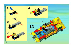 LEGO 7891 instructions page 10 – build guide