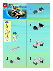 LEGO 7892 instructions page 1 – build guide