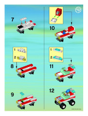 LEGO 7892 instructions page 2 – build guide