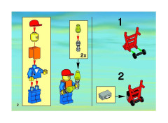 LEGO 7894 instructions page 2 – build guide