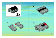 LEGO 7897 instructions page 21 – build guide