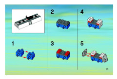 LEGO 7897 instructions page 27 – build guide