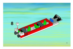 LEGO 7897 instructions page 9 – build guide