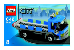 LEGO 7898 instructions page 1 – build guide