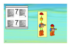 LEGO 7898 instructions page 2 – build guide