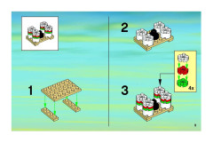 LEGO 7898 instructions page 9 – build guide