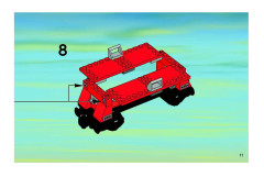 LEGO 7898 instructions page 11 – build guide