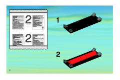 LEGO 7898 instructions page 2 – build guide