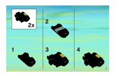 LEGO 7898 instructions page 3 – build guide