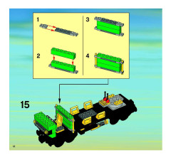 LEGO 7898 instructions page 12 – build guide