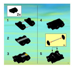LEGO 7898 instructions page 5 – build guide