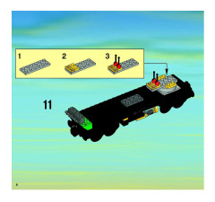 LEGO 7898 instructions page 8 – build guide