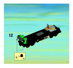 LEGO 7898 instructions page 9 – build guide