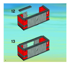 LEGO 7898 instructions page 8 – build guide