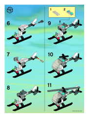LEGO 7899 instructions page 2 – build guide