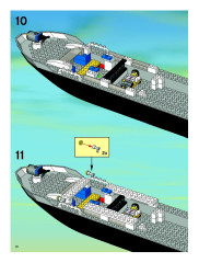 LEGO 7899 instructions page 10 – build guide